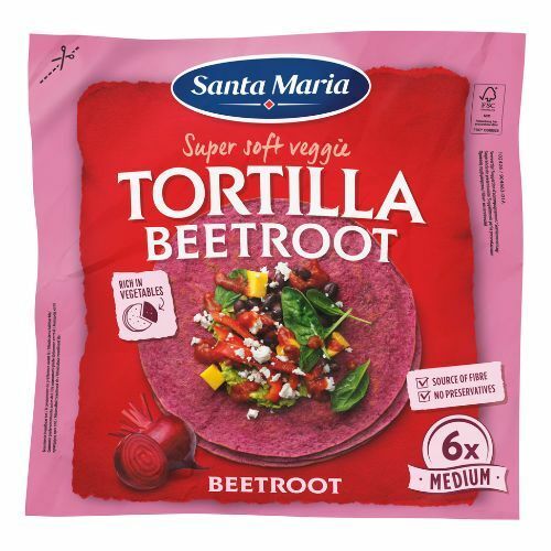 Tortilla Veggie repa 6ks/20cm 240g Santa Maria