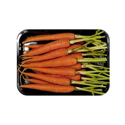 Mrkva baby s vňaťou 200g tácka