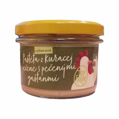 Kuracia paštéta s pečenými gaštanmi 150g TopFarm