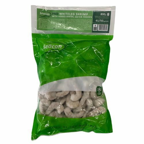 Mrazené Krevety Vannamei lúpané 41/50 1kg gl.20% Seacon