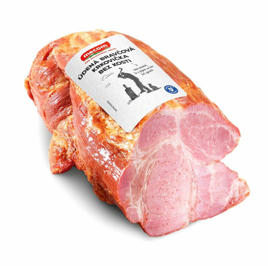 Bravčová krkovička údená cca 1kg, Mecom