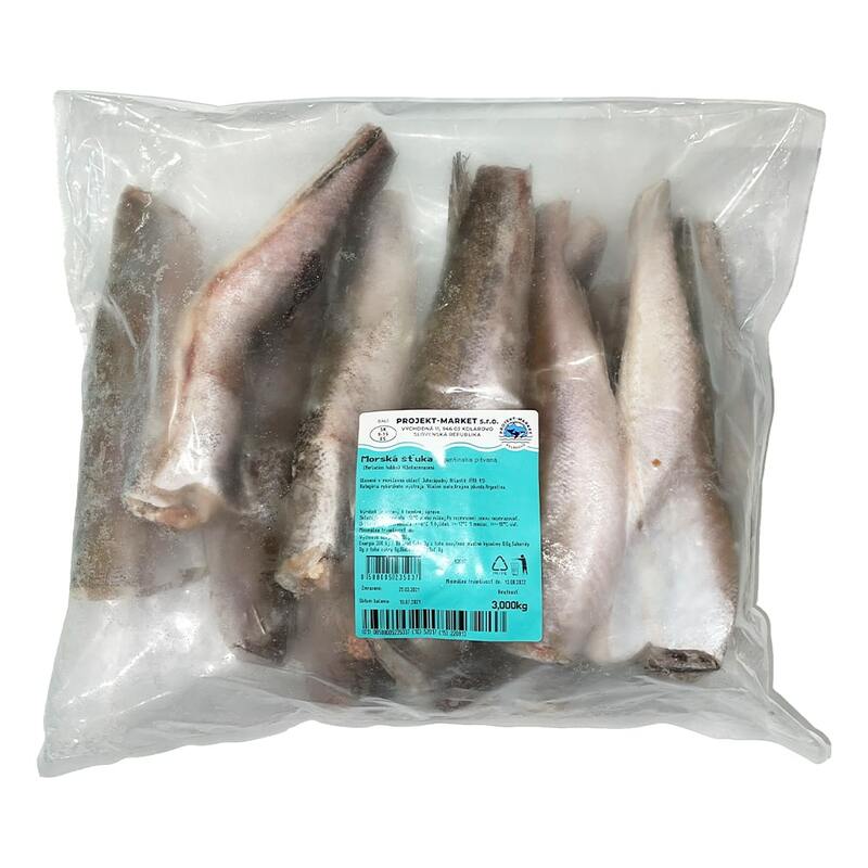 Morská šťuka Hake pitvaná 3 kg