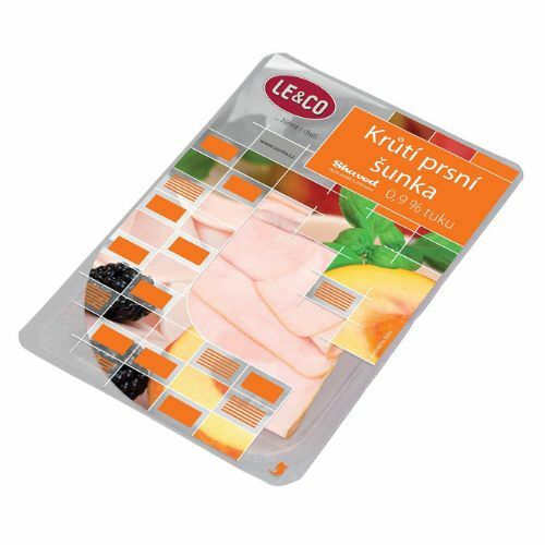 Šunka Morčacia prsná 85% nárez 100g LE&CO