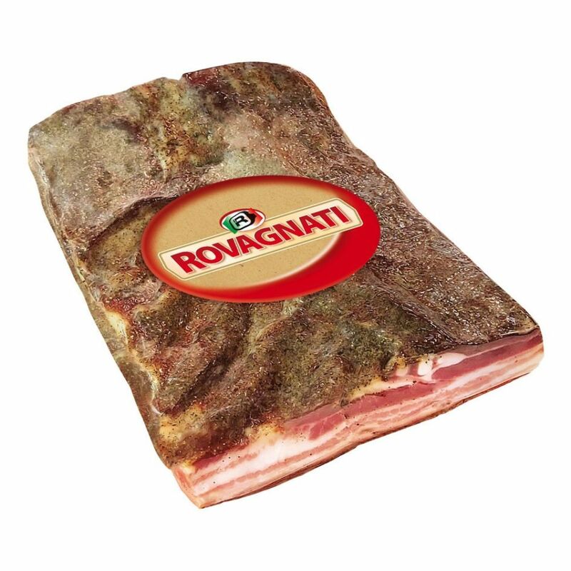 Slanina Pancetta Stagionata Tesa cca 1,4kg Rovagnati