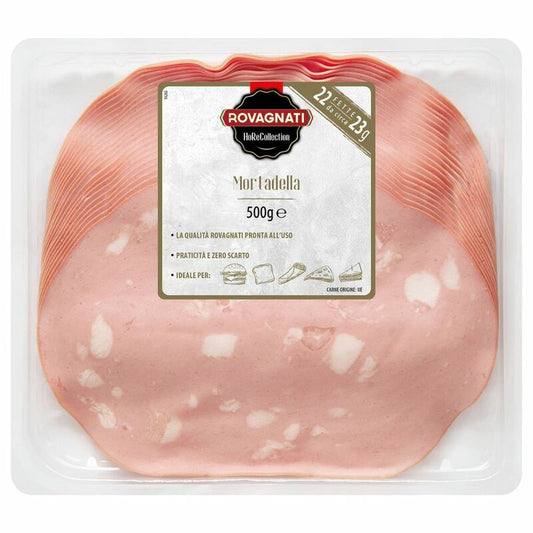 Saláma Mortadella nárez 500g Rovagnati