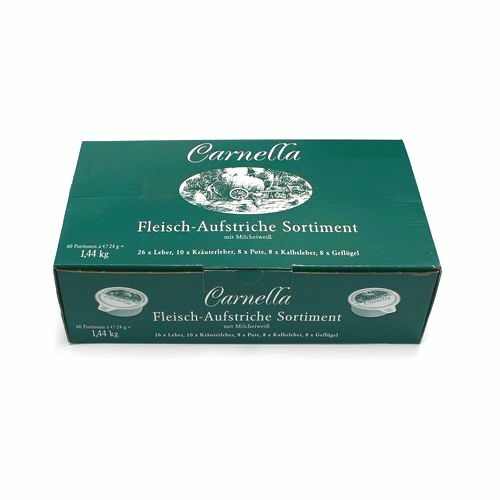 MINI paštéty mix CARNELLA 24g x 60ks bal.