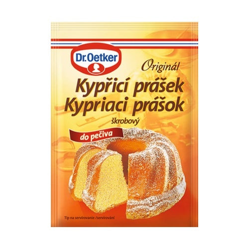 Kypriaci prášok do pečiva 12g Dr. Oetker