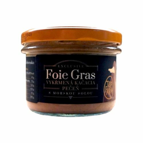 Paté z kačacej pečene s morskou soľou 150g TopFarm