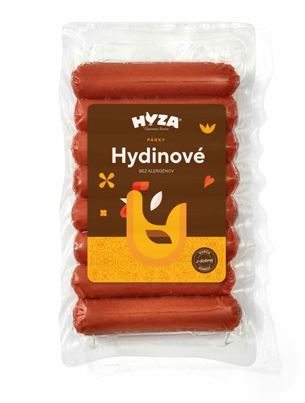 Párky Hydinové 300g Hyza