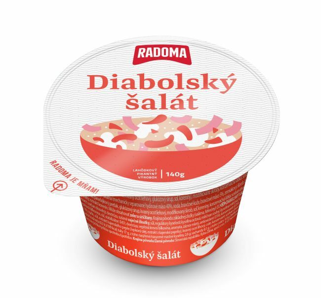 Šalát Diabolský 140g PRETO Radoma