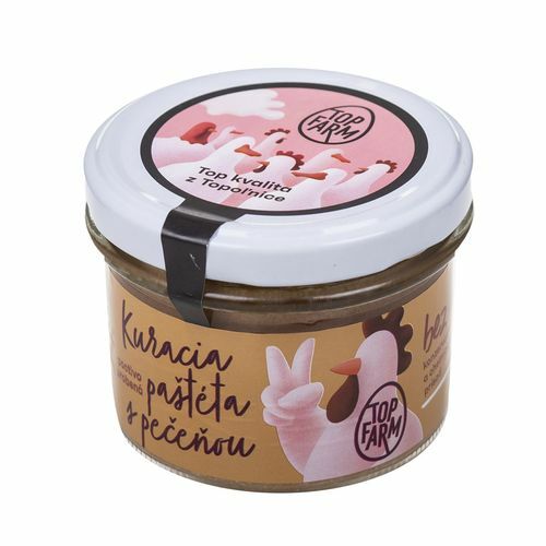 Kuracia paštéta s pečeňou 150g, TopFarm