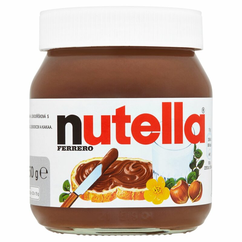 Nutella Nátierka z lieskovcov a kakaa 350 g