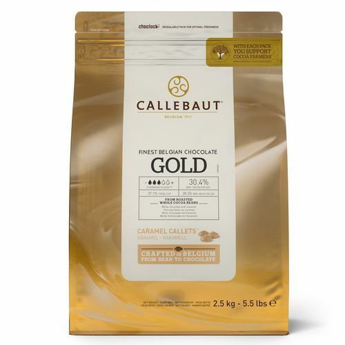 Čokoláda mliečna GOLD CALLEBAUT 2,5kg