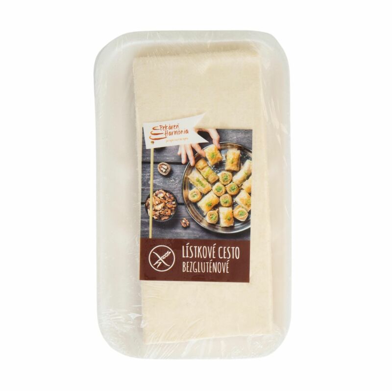 Mrazené Cesto lístkové bezgluténové 300g Pekáreň Harmónia