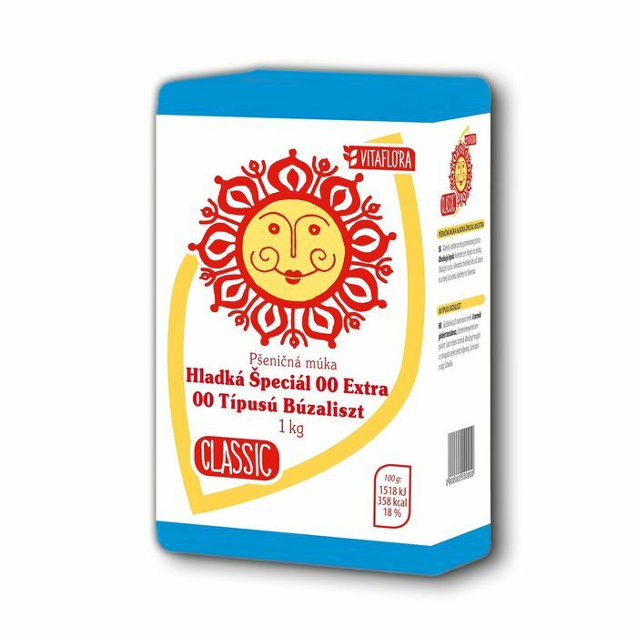 Múka pšeničná hladká špeciál 00 extra 1kg Kolárovo