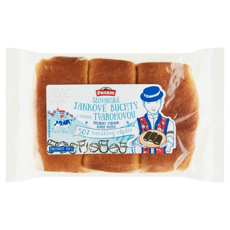 Buchty Jankove s nápl.tvaroh. PENAM 250g