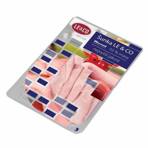 Šunka Bravčová najvyš. akosti 93% nárez 100g LE&CO