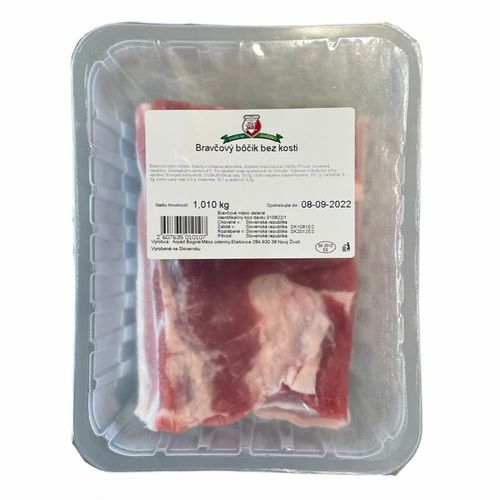 Bravčový bôčik bez kosti s kožou cca 1kg Bognár