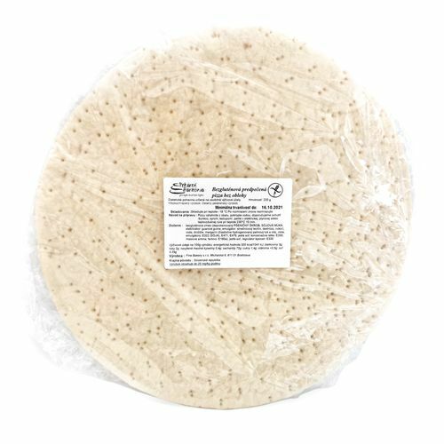 Mrazená Pizza korpus bezgluténová 220g Pekáreň Harmónia