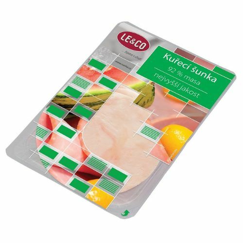 Šunka Kuracia najvyš. akosti 92% nárez 100g LE&CO