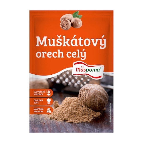 Korenie Muškátový oriešok celý 3ks Mäspoma