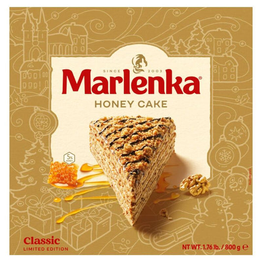Marlenka® Torta medová s vlašskými orechmi 800g