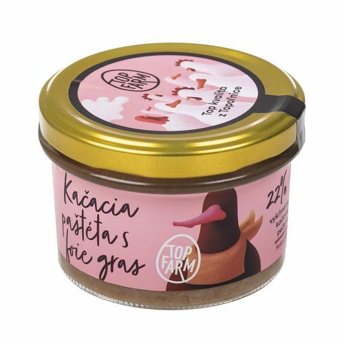 Kačacia paštéta Foie Gras 150g, TopFarm