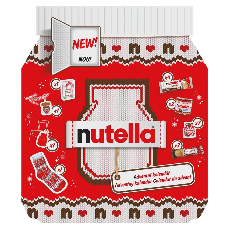 Nutella Adventný Kalendár 528g
